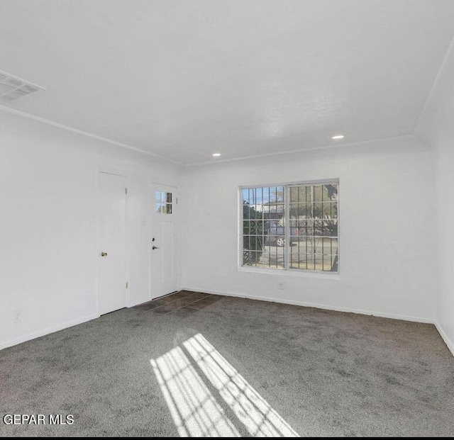 1117 Zuni Pl, El Paso, TX 79925 - spare room featuring carpet flooring, recessed lighting, and baseboards