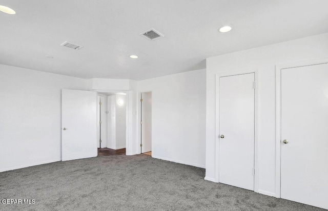 1117 Zuni Pl, El Paso, TX 79925 - unfurnished bedroom featuring carpet flooring, recessed lighting, and baseboards