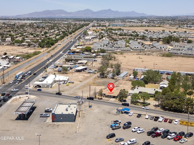 113 N Moon Rd, Socorro, TX 79927 - drone / aerial view of a mountainous background