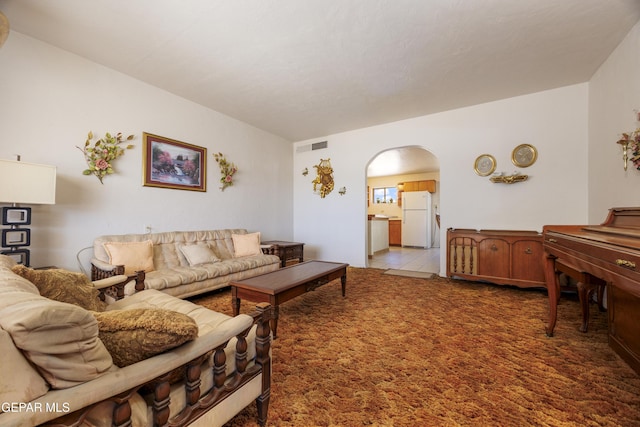 113 N Moon Rd, Socorro, TX 79927 - living area with arched walkways