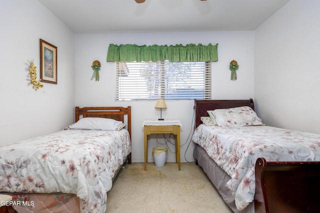 113 N Moon Rd, Socorro, TX 79927 - carpeted bedroom with a ceiling fan