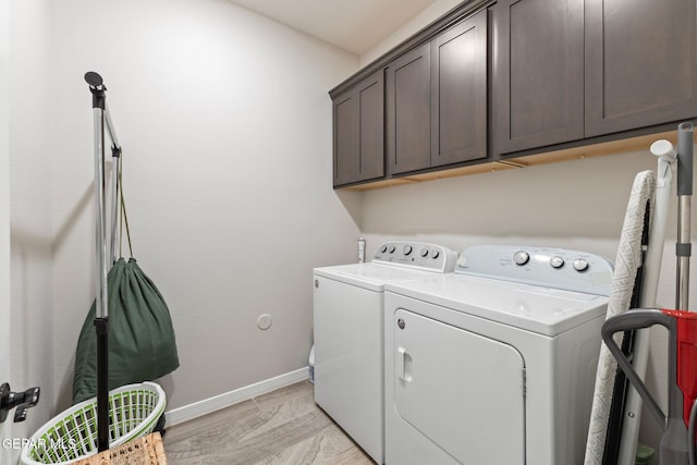14689 Pebble Hills Blvd, El Paso, TX 79938 - laundry area with washer and dryer and cabinet space