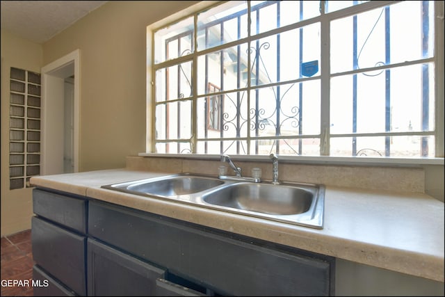2619 Piedras St Unit A, And B, El Paso, TX 79930 - kitchen with a sink, plenty of natural light, and light countertops