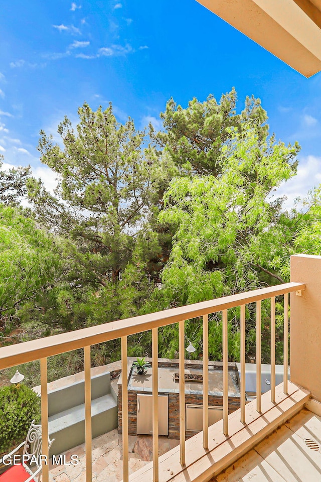 5744 Mira Grande Dr, El Paso, TX 79912 - view of balcony