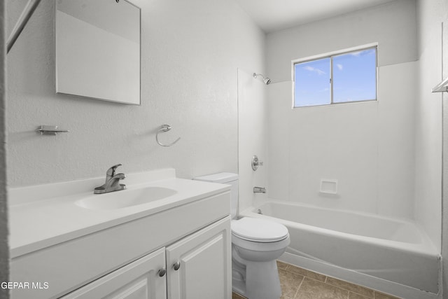 9606 Bahamas St, El Paso, TX 79927 - full bathroom with vanity and shower / bathtub combination
