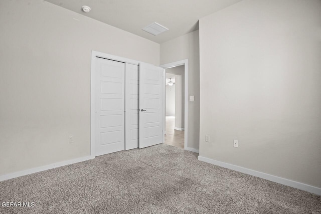 2816 Mike Price Dr, El Paso, TX 79938 - unfurnished bedroom featuring carpet floors and a closet