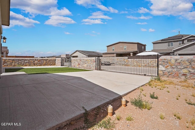 2816 Mike Price Dr, El Paso, TX 79938 - view of patio featuring a gate