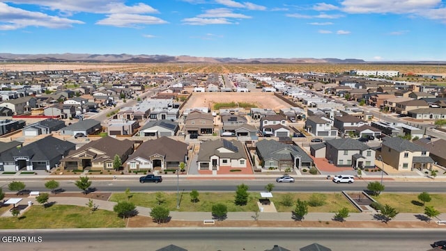 2816 Mike Price Dr, El Paso, TX 79938 - aerial perspective of suburban area with mountains