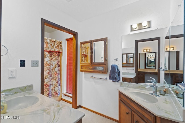 6735 Camino Fuente Dr, El Paso, TX 79912 - full bathroom with vanity