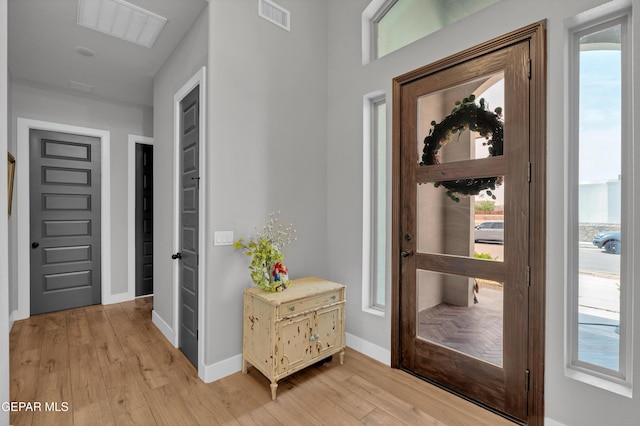 14405 Tierra Campeon, El Paso, TX 79938 - foyer with light wood-type flooring and baseboards