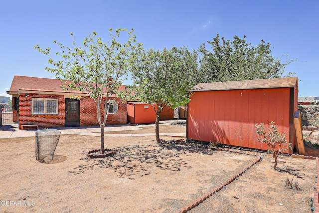 10749 Rushing Rd, El Paso, TX 79924 - view of yard