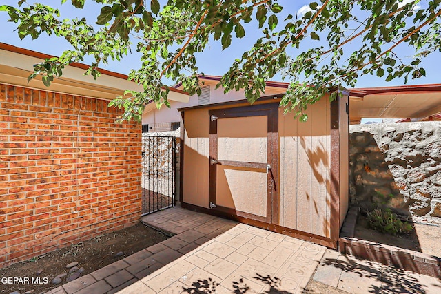 10749 Rushing Rd, El Paso, TX 79924 - view of gate