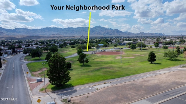 10749 Rushing Rd, El Paso, TX 79924 - view of mountain backdrop