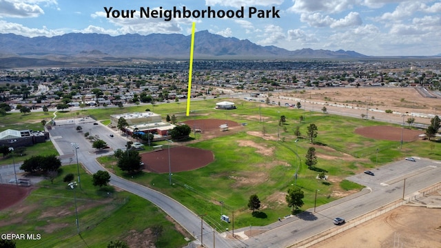 10749 Rushing Rd, El Paso, TX 79924 - drone / aerial view of mountains