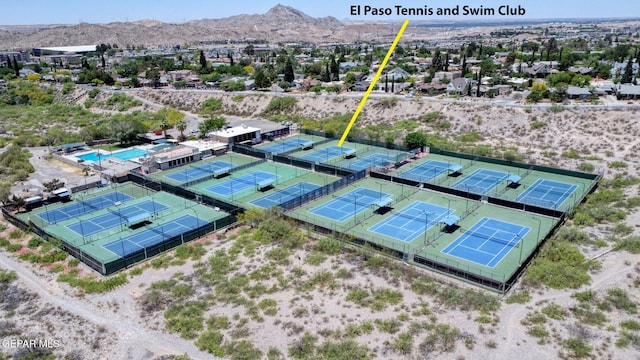 818 Kerbey Ave, El Paso, TX 79902 - aerial view of mountains