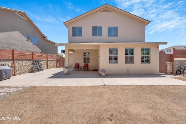 2201 Morning Mist Pl, El Paso, TX 79938 - rear view of property featuring a patio and stucco siding