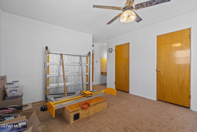 8108 Edgemere Blvd, El Paso, TX 79925 - bedroom featuring ceiling fan