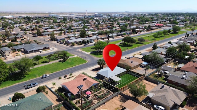 8108 Edgemere Blvd, El Paso, TX 79925 - aerial view of residential area