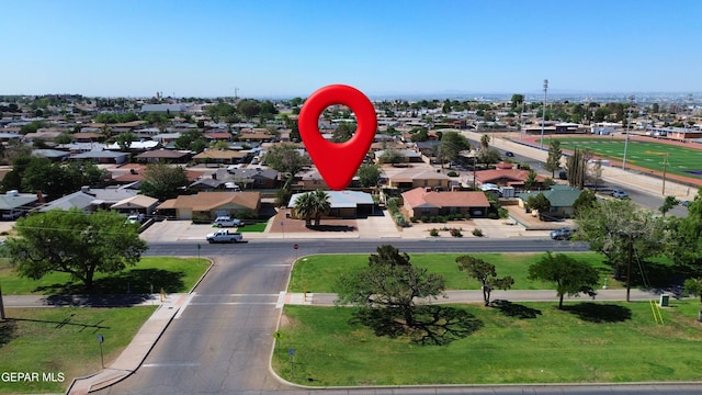 8108 Edgemere Blvd, El Paso, TX 79925 - aerial view of residential area