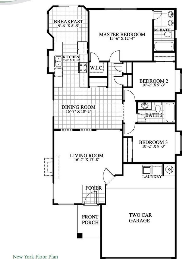 14294 Kayla Mia Dr, El Paso, TX 79938 - property floor plan