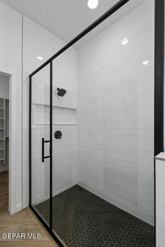 13797 Summer Wave Ave, El Paso, TX 79928 - full bathroom featuring a shower stall