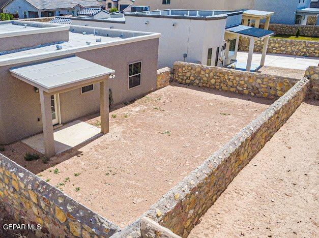 13649 Mill Hill Ct, El Paso, TX 79928 - exterior space featuring a patio area and stucco siding