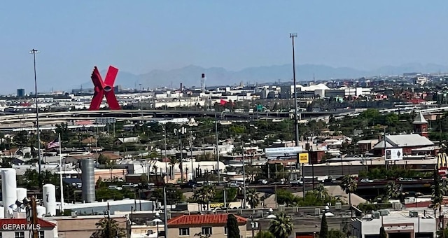 2520 San Jose Ave Unit 2D, El Paso, TX 79930 - view of city with an industrial area and a mountain backdrop