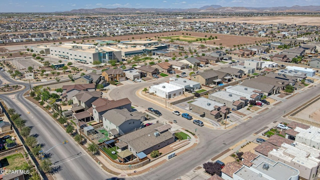 14701 Tim Hardaway, El Paso, TX 79938 - aerial overview of property's location featuring mountains
