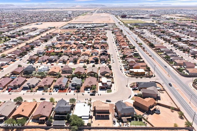 2909 Pino Triste Dr, El Paso, TX 79938 - aerial view of property and surrounding area with nearby suburban area