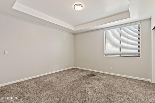 6037 Vicente Gomez Ln, El Paso, TX 79932 - carpeted spare room with a raised ceiling and baseboards