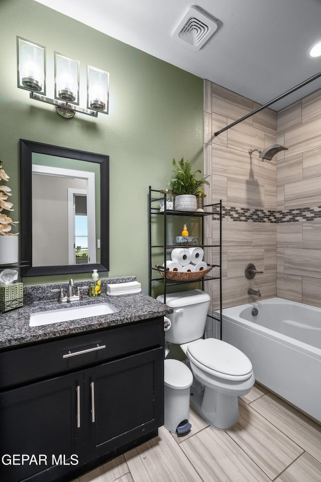 3452 David Palacio Dr, El Paso, TX 79938 - full bathroom with vanity and shower / bathtub combination