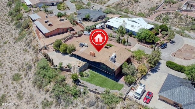 3134 Mesa Verde Ln, El Paso, TX 79904 - aerial view of residential area