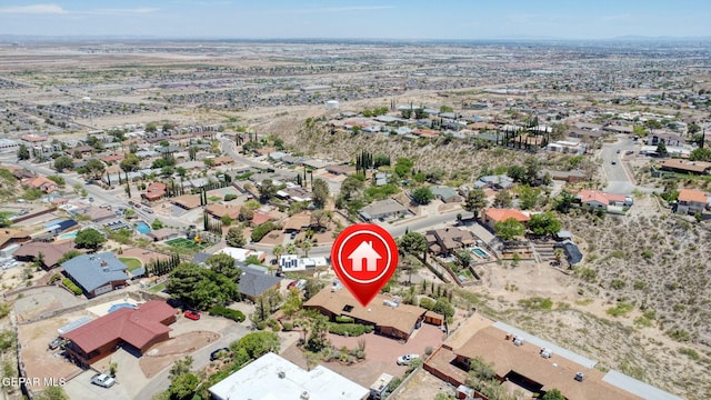 3134 Mesa Verde Ln, El Paso, TX 79904 - view of property location featuring nearby suburban area