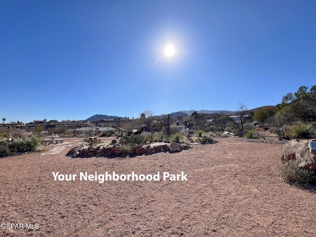 3134 Mesa Verde Ln, El Paso, TX 79904 - view of mountain background