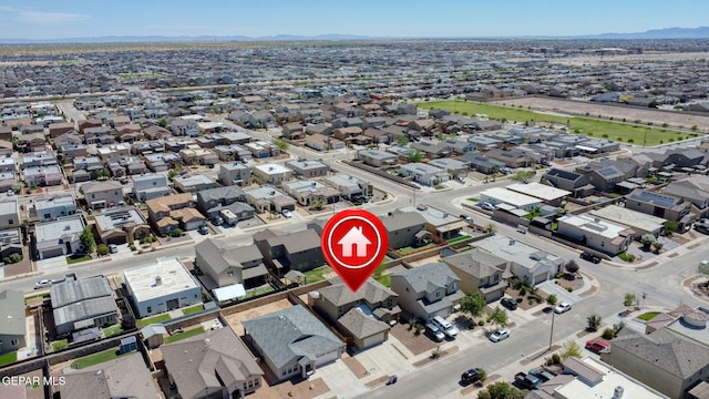 14840 Tim Hardaway, El Paso, TX 79938 - view of property location with nearby suburban area and mountains