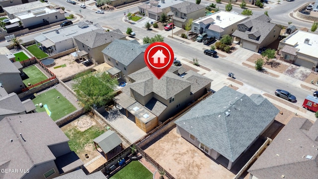 14840 Tim Hardaway, El Paso, TX 79938 - aerial perspective of suburban area