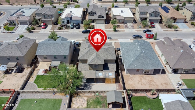 14840 Tim Hardaway, El Paso, TX 79938 - aerial view of residential area