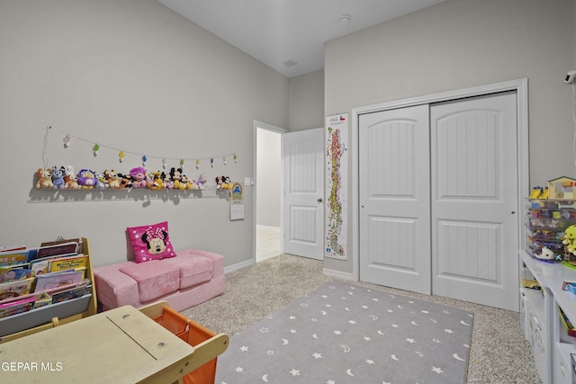 2305 Enchanted Quail, El Paso, TX 79911 - rec room featuring baseboards and carpet floors