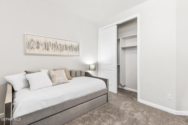 912 Pettus Pl, El Paso, TX 79928 - bedroom featuring carpet floors, baseboards, and a closet