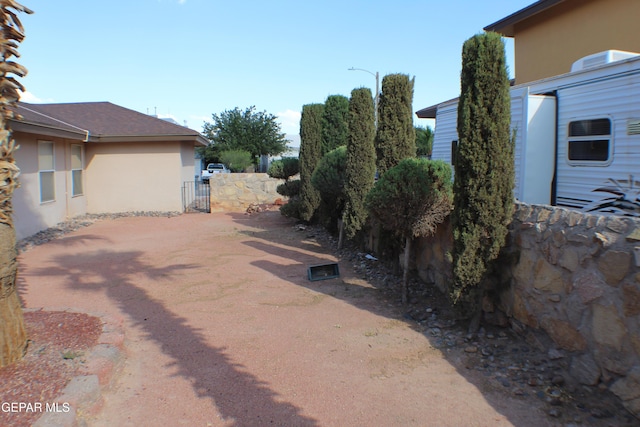 1429 Jettie Ray Way, El Paso, TX 79936 - view of yard with a gate