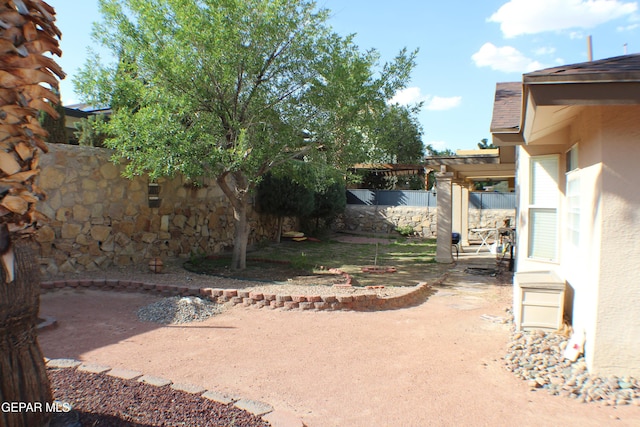 1429 Jettie Ray Way, El Paso, TX 79936 - view of fenced backyard