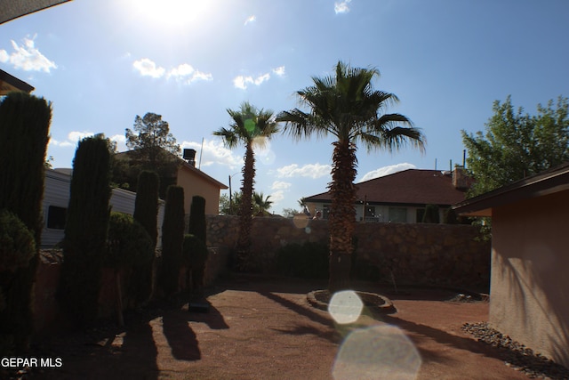 1429 Jettie Ray Way, El Paso, TX 79936 - view of yard