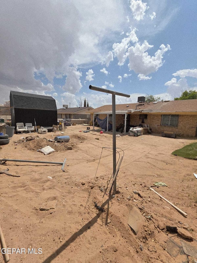 10808 Opalstone St, El Paso, TX 79924 - view of yard