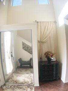 11353 W Ranch Ct NE, El Paso, TX 79934 - entryway featuring a skylight