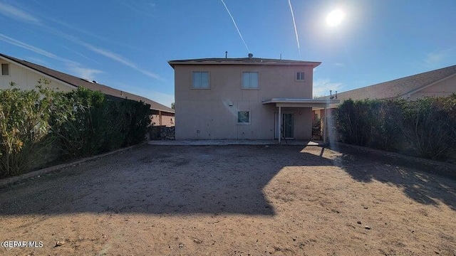 3541 Al Roberts Dr, El Paso, TX 79936 - back of house featuring stucco siding