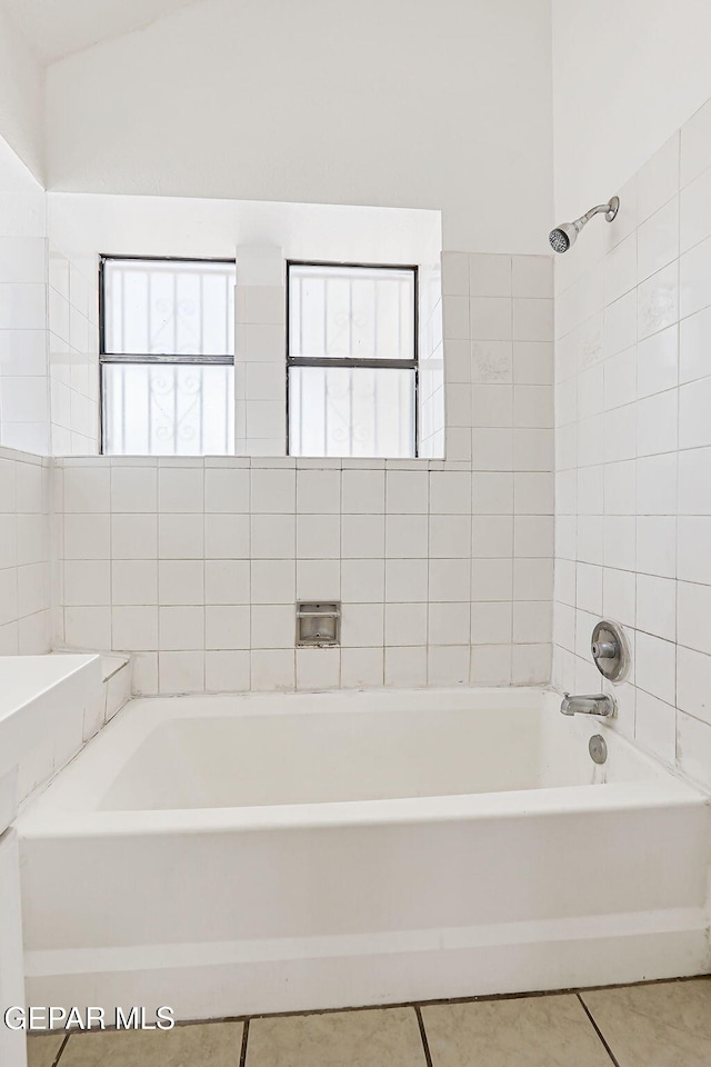 11364 Crater Lake Ave, El Paso, TX 79936 - full bath with tile patterned flooring