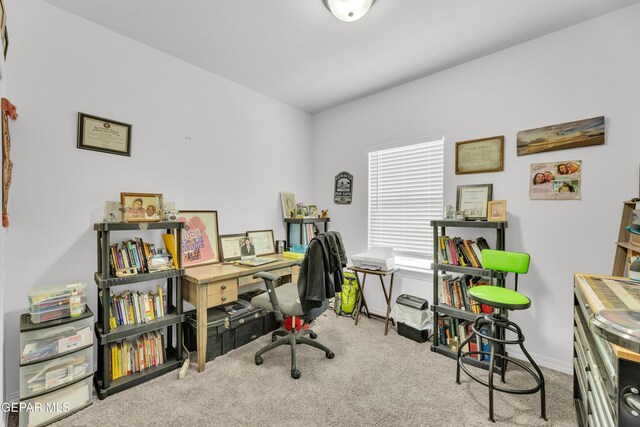 14423 Kayla Mia Dr, El Paso, TX 79938 - carpeted office featuring baseboards