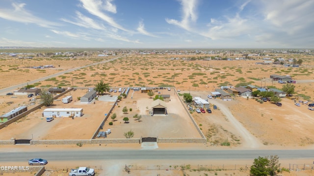 4821 Kreuger St, El Paso, TX 79938 - aerial view of property's location featuring rural landscape