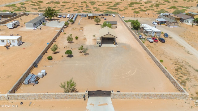 4821 Kreuger St, El Paso, TX 79938 - drone / aerial view of a desert landscape