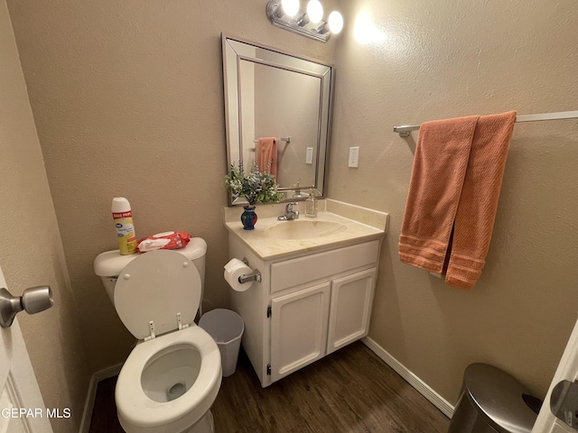 2009 Bobby Jones Dr Unit B, El Paso, TX 79936 - half bath featuring vanity and wood finished floors